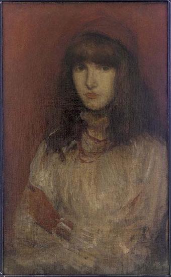 James Abbot McNeill Whistler The Little Red Glove China oil painting art